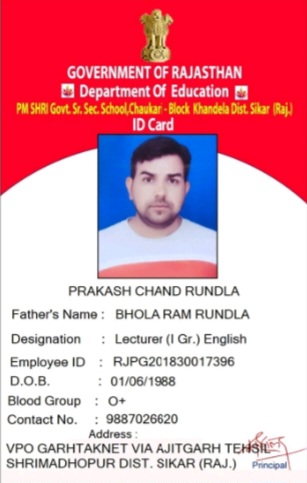 Prakash Chand Rundla